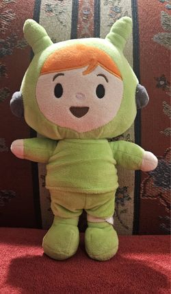 BANDAI NINA POCOYO STUFFED PLUSH DOLL TOY APROX 10"INCHES PRE-OWNED