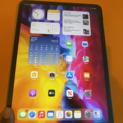 256GB Apple IPad Pro 11” (2020 Model / Liquid Retina Display/ 2nd Generation) New with Accessories (Apple warranty -09 2022)