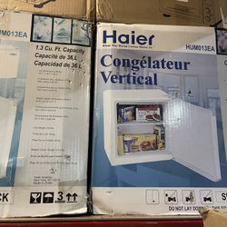 Haier Mini Freezer  1.3 Cu. Ft  Capacity 