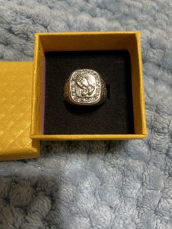 Sterling Silver Praying Hand Ring 