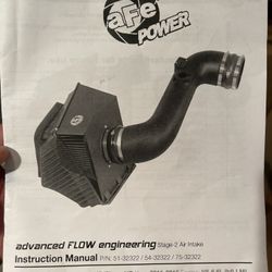 Cold Air Intake AFE