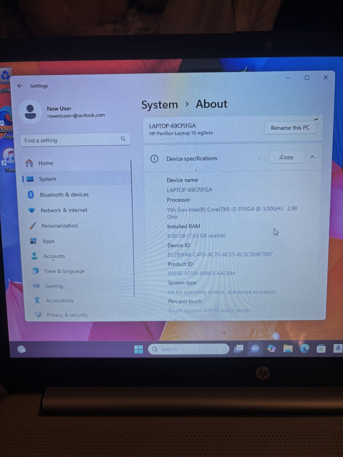 HP 11th Generation