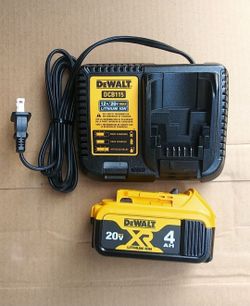 Dewalt Xr 20v battery 5ah plus charger new