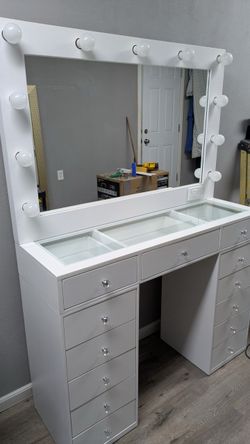 Vanity glass top