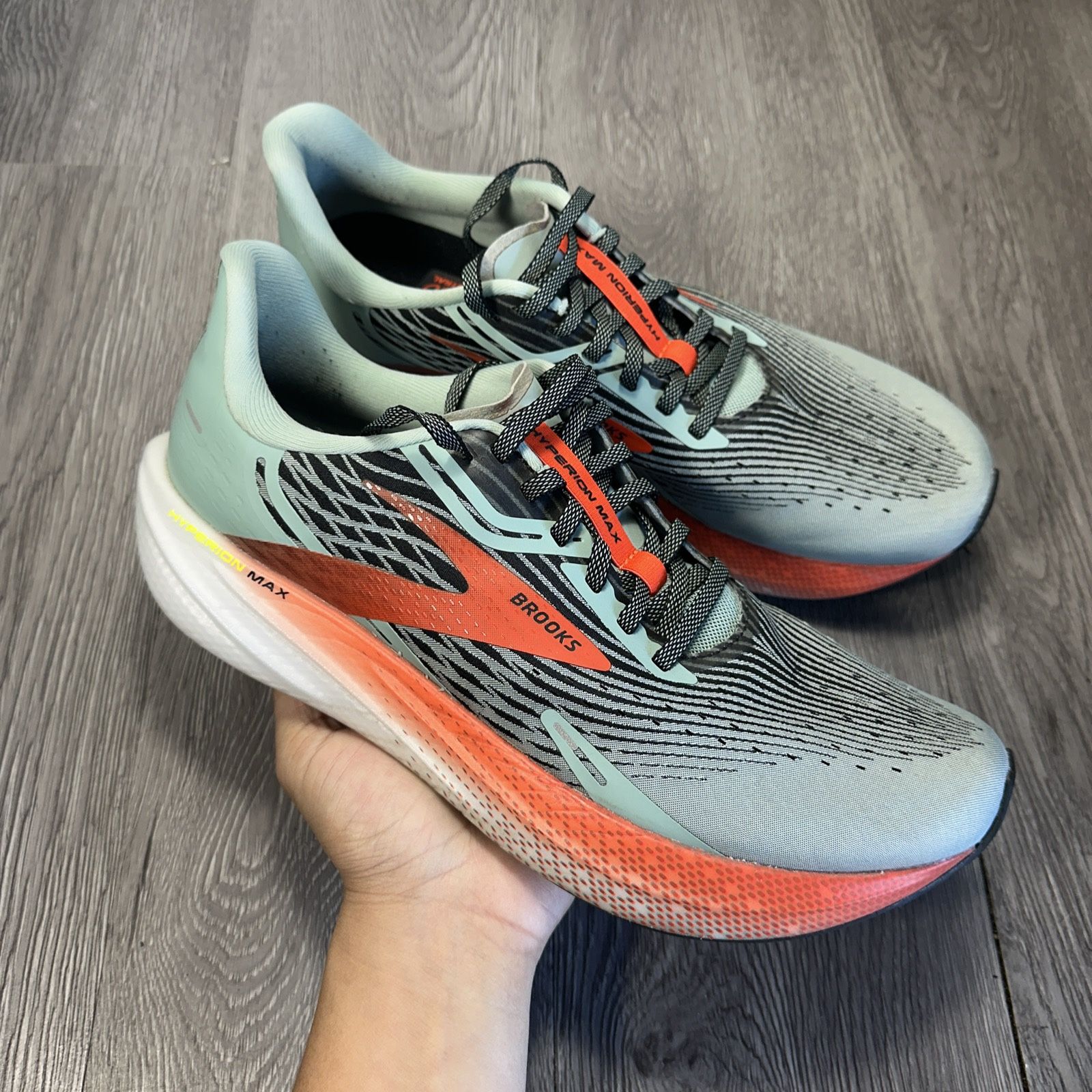 Brooks Mens Hyperion Max 1103901D426 Blue Running Shoes  display picture 3