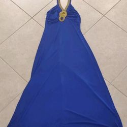 Women's Spense Maxi Dress Size 4 Blue