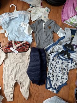 0-6 month infant clothing (Janie & Jack/Carter/Gymboree/Disney/ First Impression New with tags)
