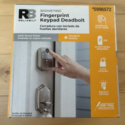 Brand New Biometric Fingerprint Keypad Deadbolt