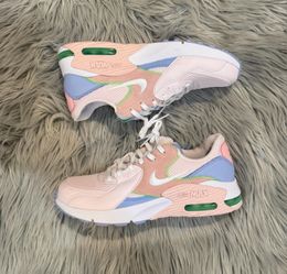 Nike Women's Air Max Excee Pearl Pink Cobalt Bliss Size 9