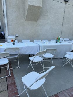 Folding Plastic Chairs Indoor Outdoor Stackable Chairs Event Party Chairs