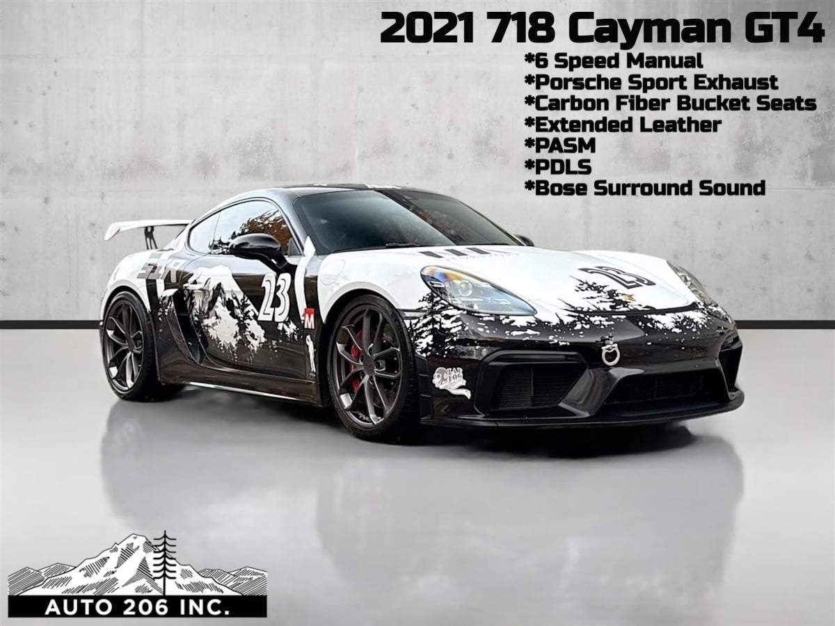 2021 Porsche 718 Cayman