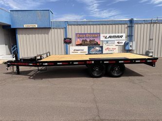 2027 MaxxD DOX flatbed Deckover trailer 102x16 14k GVWR