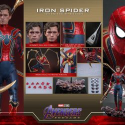 Hot Toys Marvel Endgame Iron spider Peter Parker Star Wars Dc Disney 1/6 Scale