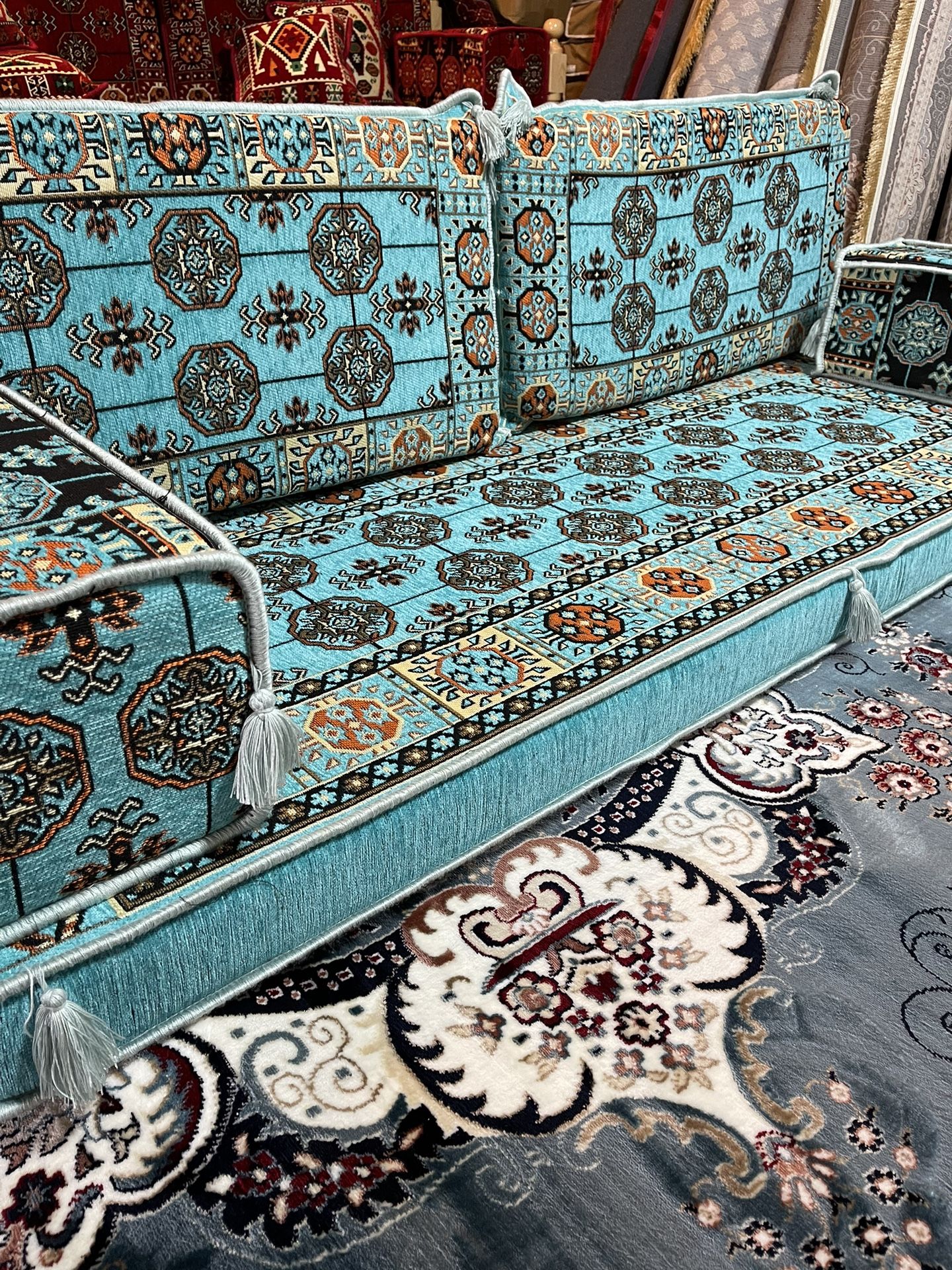 New Floor Seating Sofa , Arabic Majlis Jalsa , afghan Toshak ,Morroccan Sofa ,Turkish Sofa