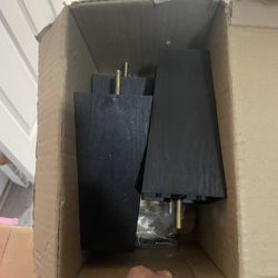 4 Pc Bed Legs Replacement New 