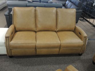 Barcalounger Lauren Power Sofa - Camel | Couch | Living Room Couch