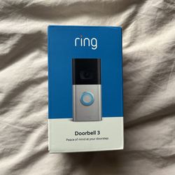 Ring Doorbell 3 SEALED