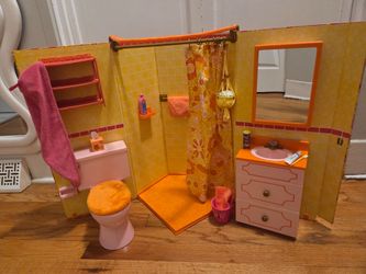 American Girl Doll Julies Groovy Bathroom
