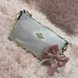 White Coach Bag 