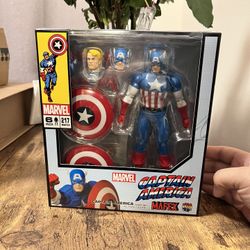 Mafex 217 Captain America 
