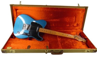 Fender Telecaster Electric Guitar Lake Placid Blue w/ Fender Tweed Case made in Mexico