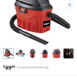 Vacuum Bauer Wet And Dry 3 Gallon 