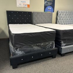 NEW TWIN FULL QUEEN KING SIZE BED WITH MATTRESS AND BOXSPRING INCLUDING FREE DELIVERY-  BEDROOM FURNITURE SECTIONAL SOFA AND MORE 