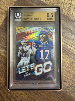 Josh Allen let’s go SSP BGS 9.5