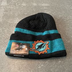 PRICE IS FIRM Brand new Miami Dolphins beanie