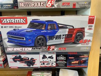 Arrma Infraction 223S 4X4 All Road Street Bash