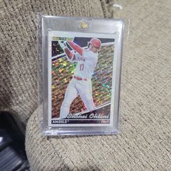 Shohei Ohtani Topps Black Gold Baseball Card/ Taking Offers  (Not A Dollar)