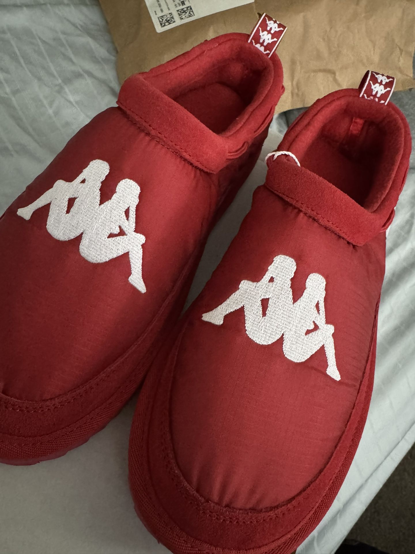 Red Kappa House Shoes