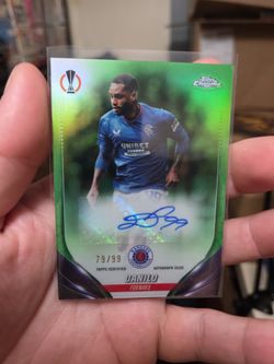Soccer card auto Danilo