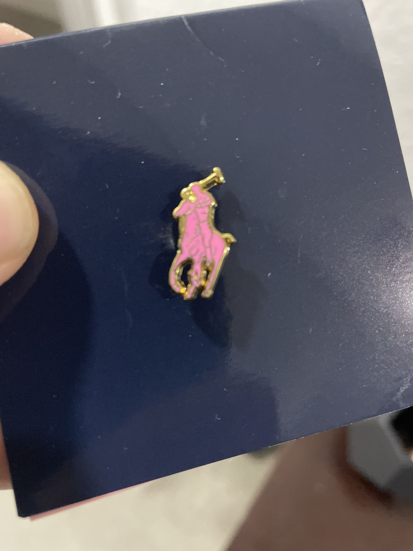 Pink pony pin 