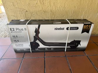 Segway Ninebot E2 Plus II electric scooter