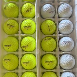 2 Dozen Like New Kirkland Golf Balls As Pictured ⛳️ ——— 