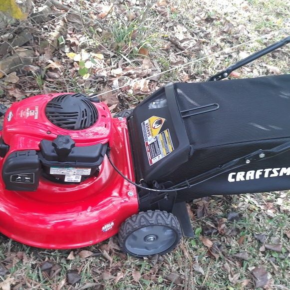 Craftsman M110 Push Mower With Rear Bag for Sale in Crosby, TX OfferUp