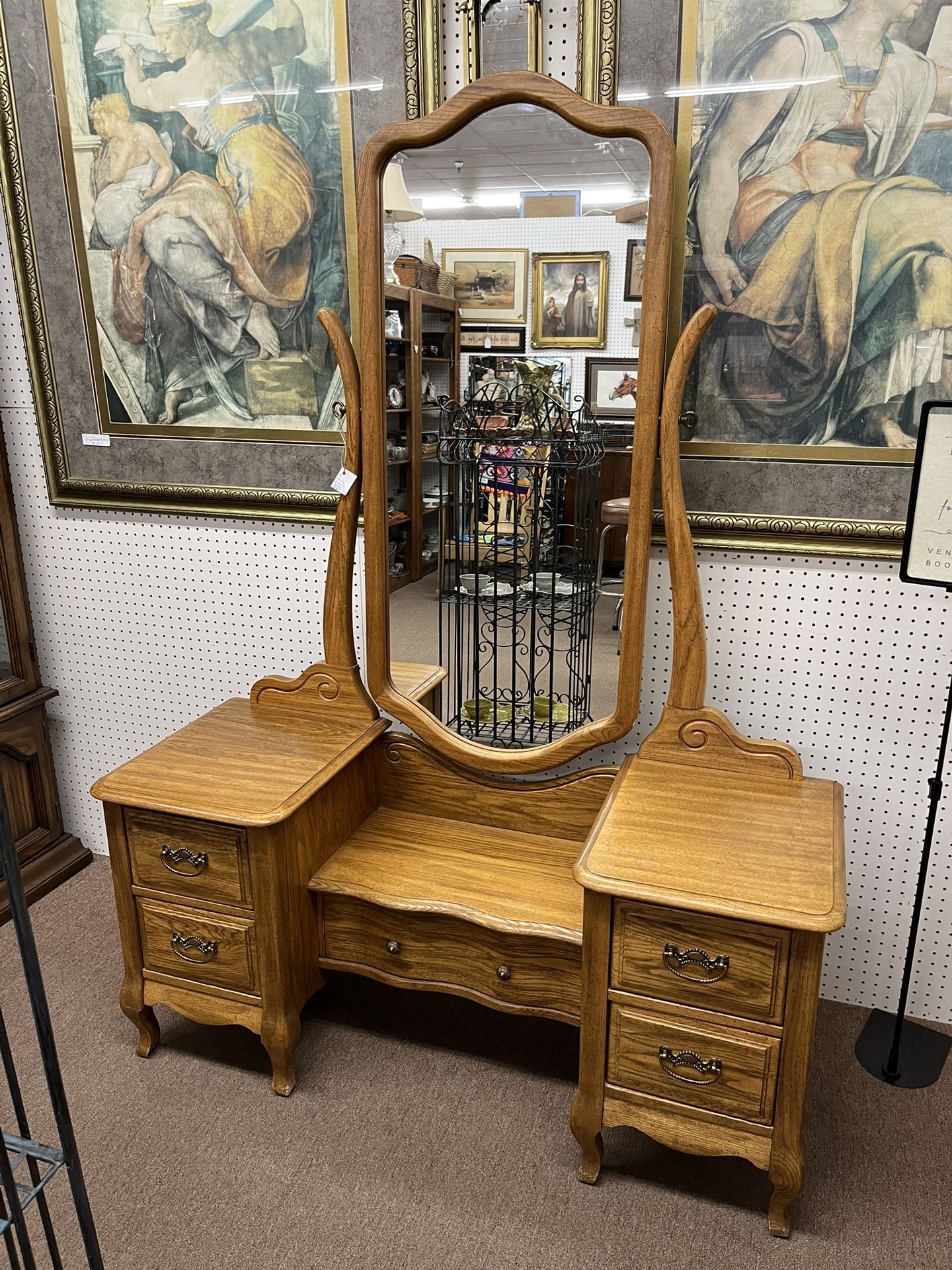 Vintage Vanity Dressing Table