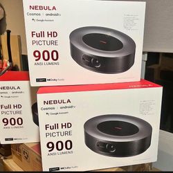 Anker Nebula Cosmos 1080p WiFi Bluetooth Smart Projector Build-in With Android TV 9.0