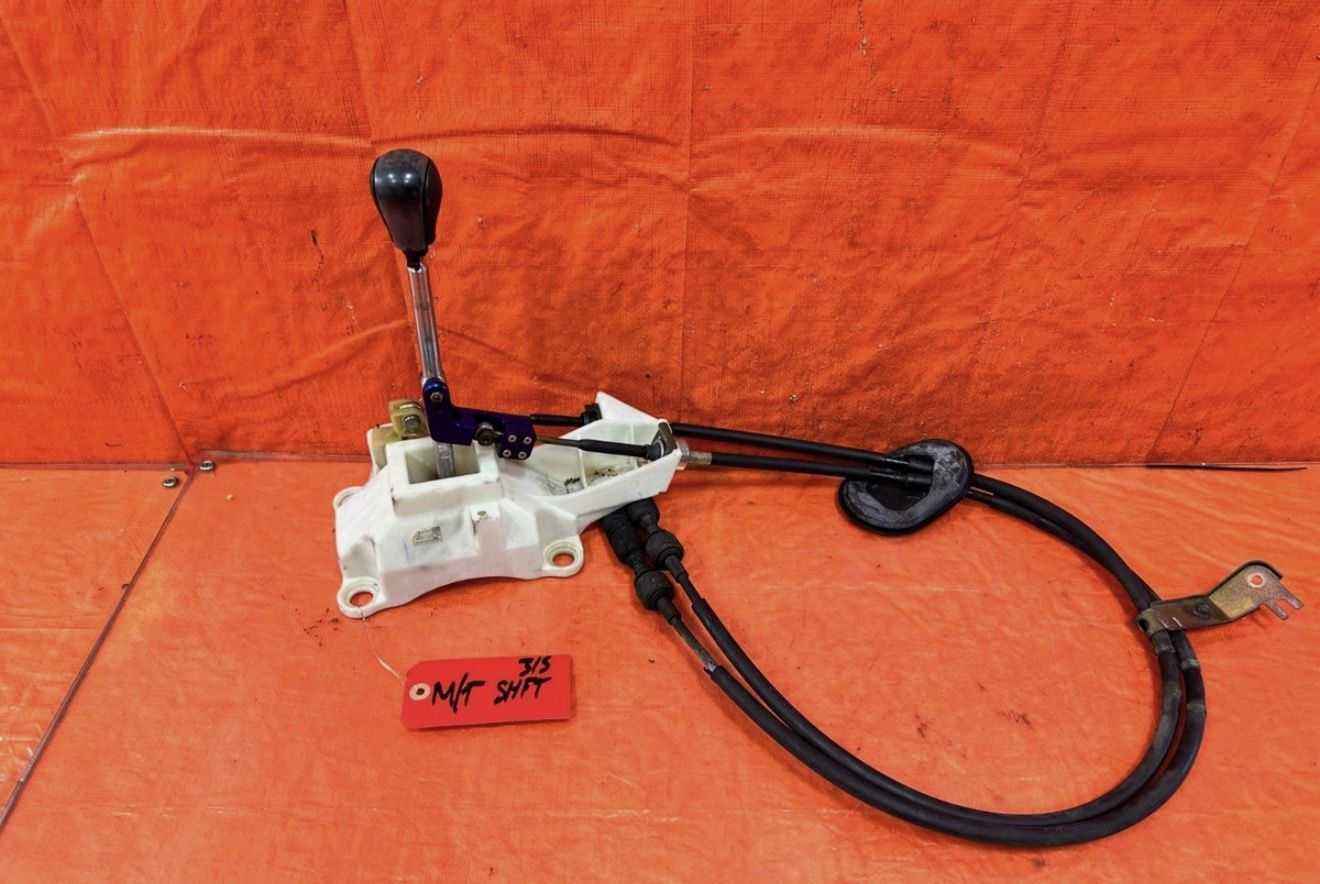 02-06 ACURA RSX MANUAL STICK SHIFT SHIFTER CABLE SET CABLES WIRES K20A3 OEM 315