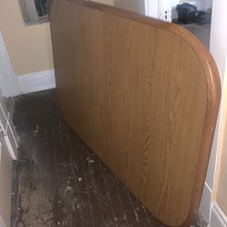 Wooden dining/kitchen table