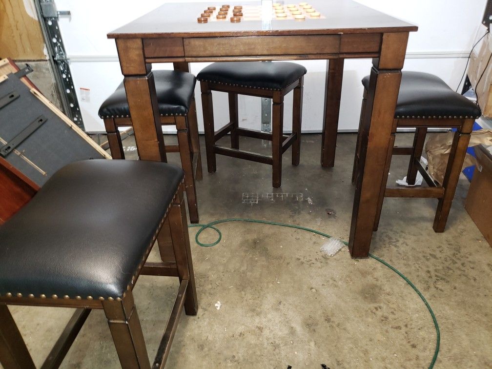 Costco Square Chess Checkers Game Table for Sale in Marysville WA OfferUp
