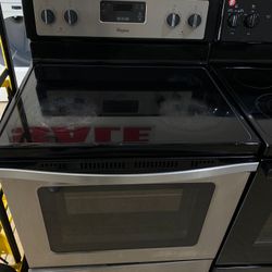 Stove Whirlpool Glass Top 