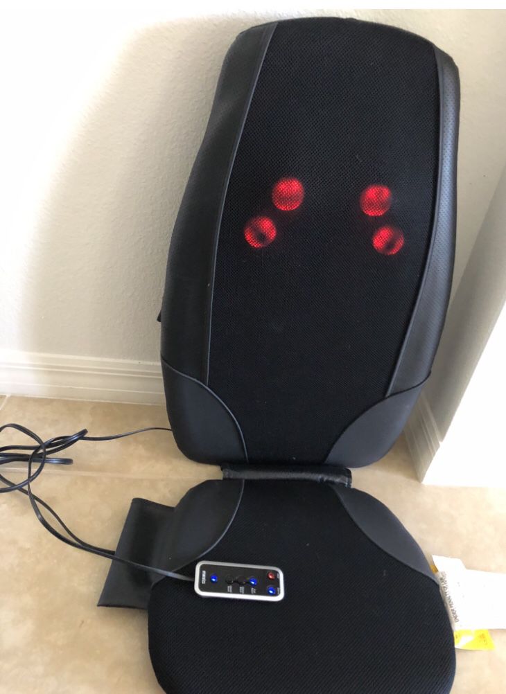 Massaging Chair Cushion W/ Remote Homedic