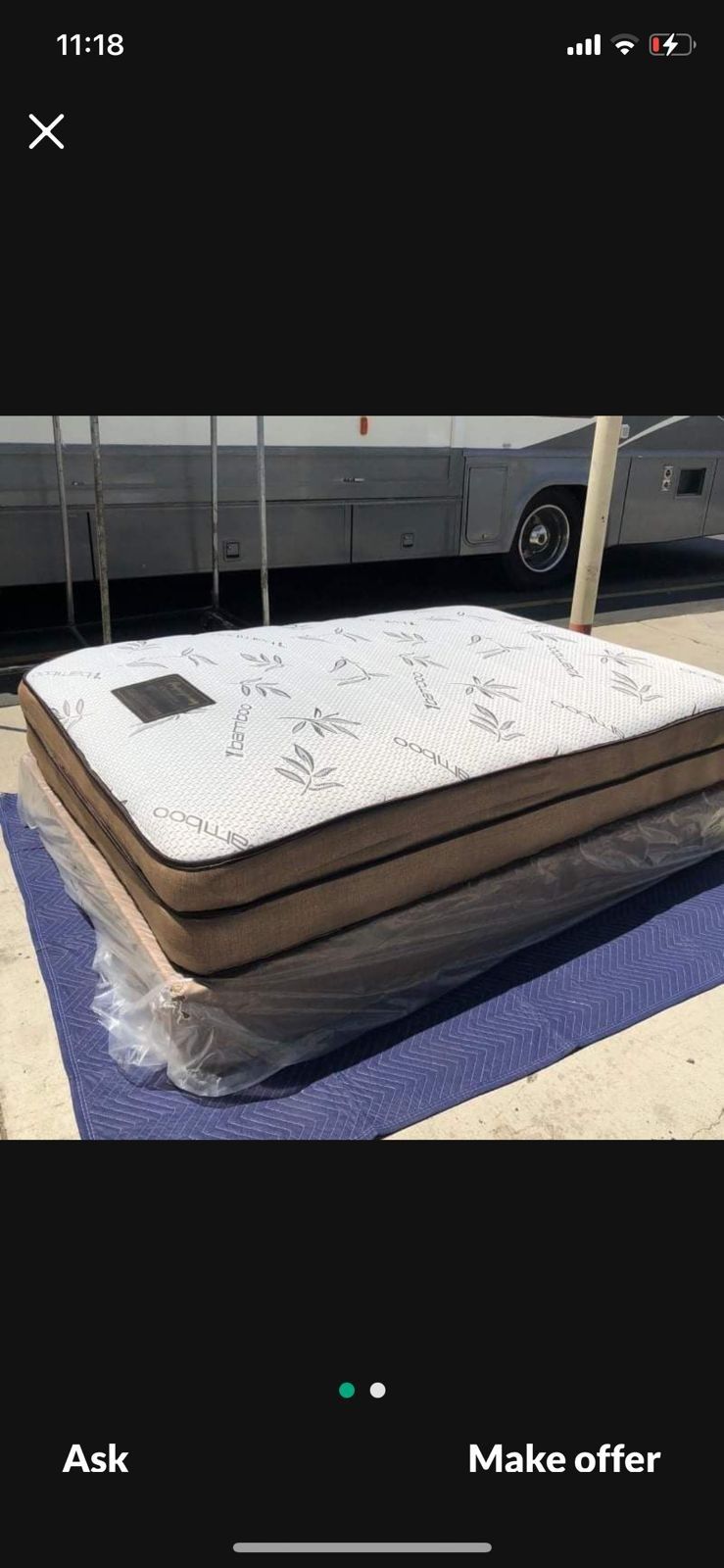 Brand New Mattress Sleeping Beauty " Bamboo" Orthopedic