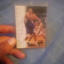 Paul Pierce Is Rookie Card Signed