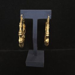 10k Gold Hoop Earrings 