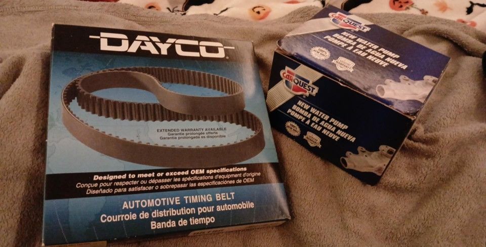 Water Pump  And Timing Belt 