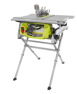 Ryobi table saw with legs