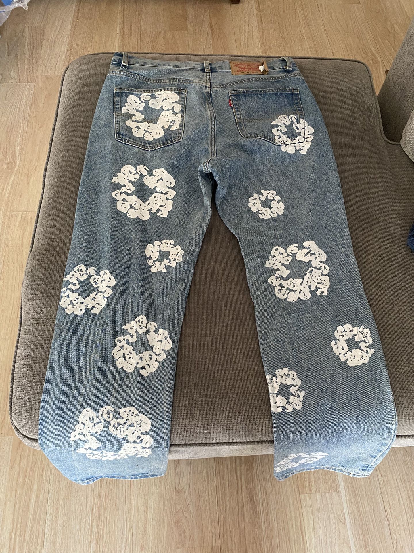 Denim Tears x Levi’s 501 Jeans – Size 32x32
